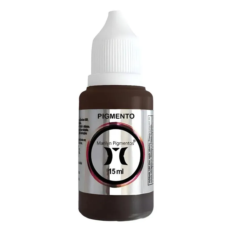 Pigmento Micropigmentação Marilyn 15ml: Co - Marrom Aquecido
