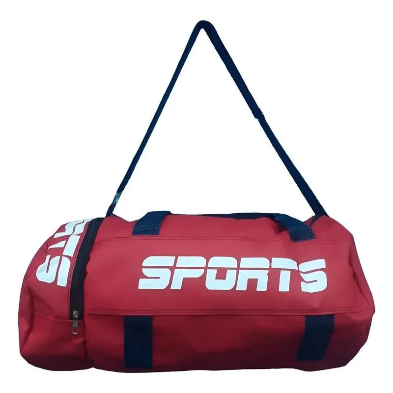 Bolsa Esportiva Grande 4 Cores: Academia, Viagem - Vermelho