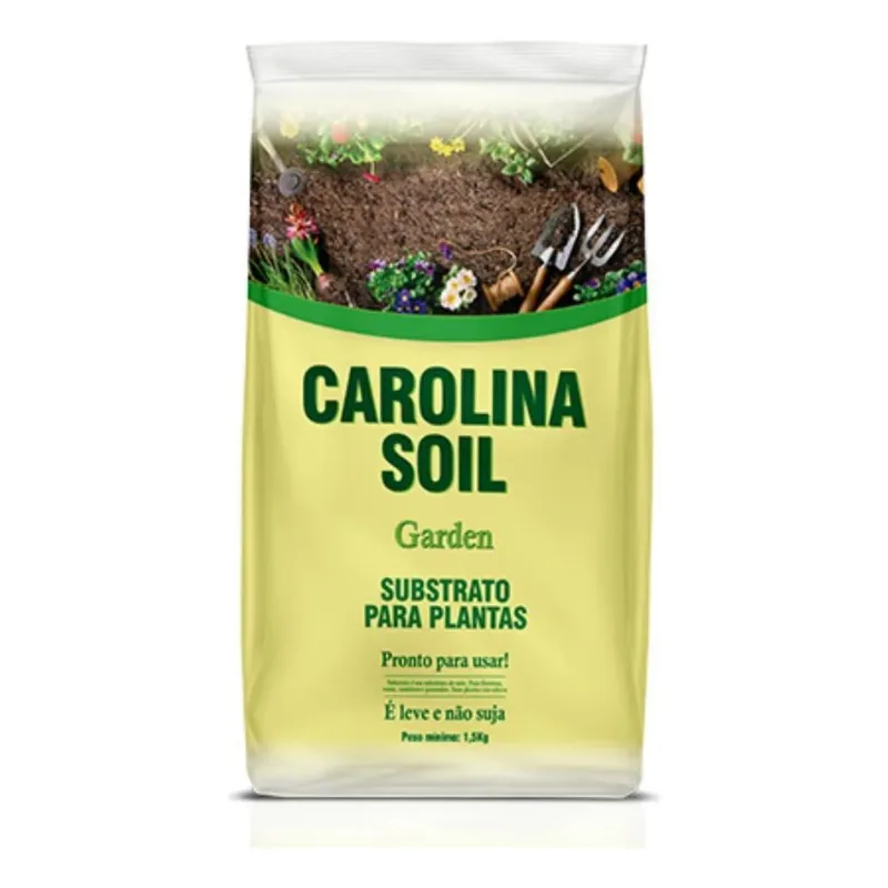 2x Substrato Para Plantas Carolina Soil Garden 1,5kg