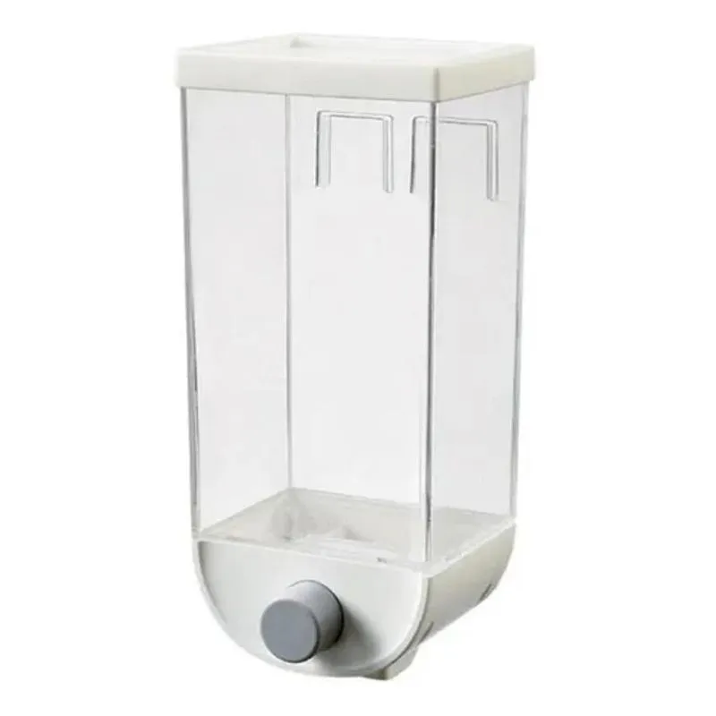 5x Porta Alimentos Grãos Cereais Dispenser De Parede 1500ml