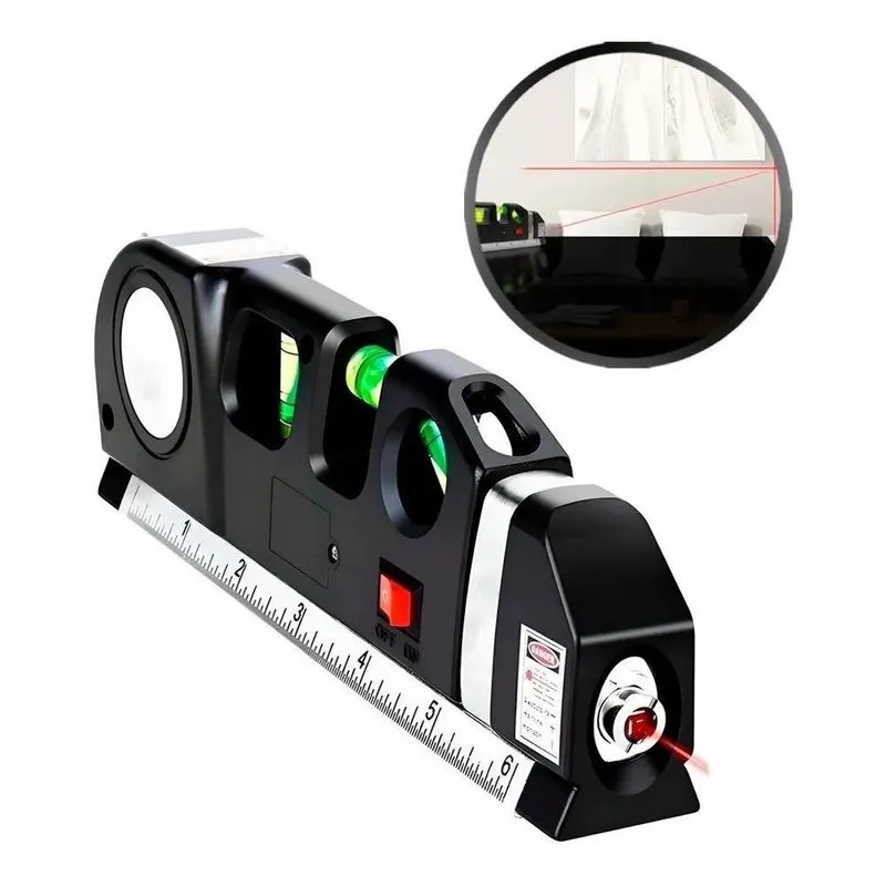 10x Ferramenta Profissional Trena Nível A Laser Lazer