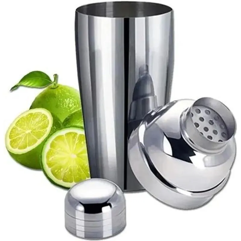 5x Coqueteleira Inox 750ml Drinks Caipirinha Bar Coquetel