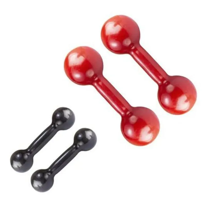 Kit Halter Emborrachado 1kg E 2kg 02 Pares