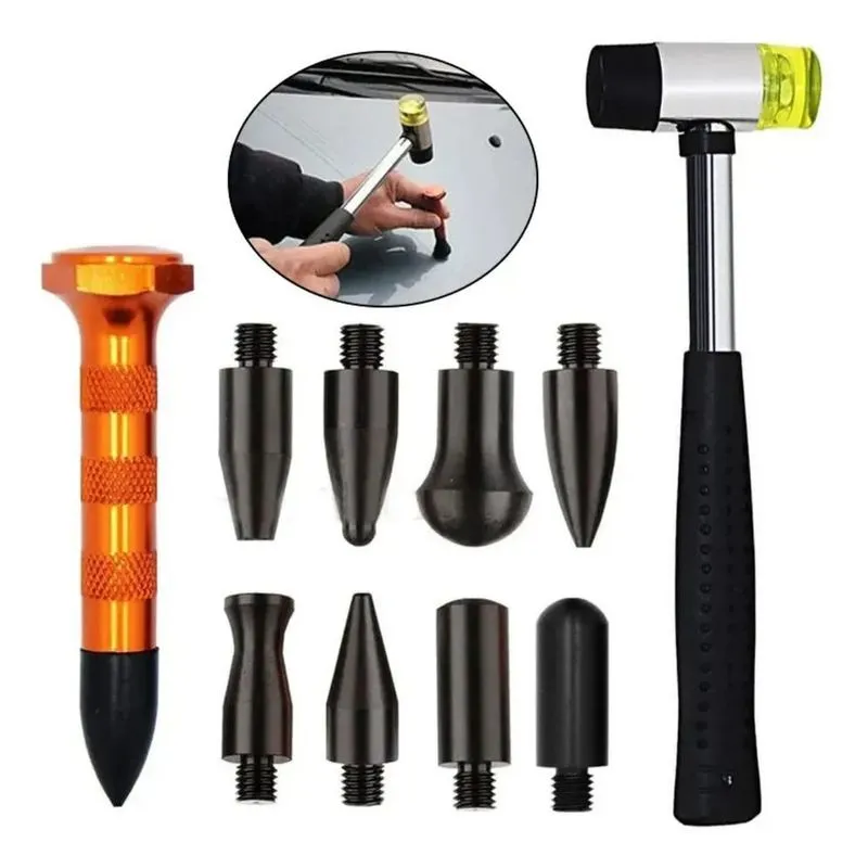 10x Martelinho De Ouro Kit 9 Pinos Rebatedor Ponteira Marte