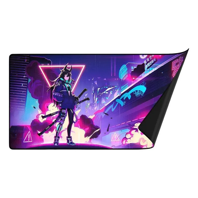 Mouse Pad Gamer 90x40cm: Precisão Imbatível - Cyberpunk 1941