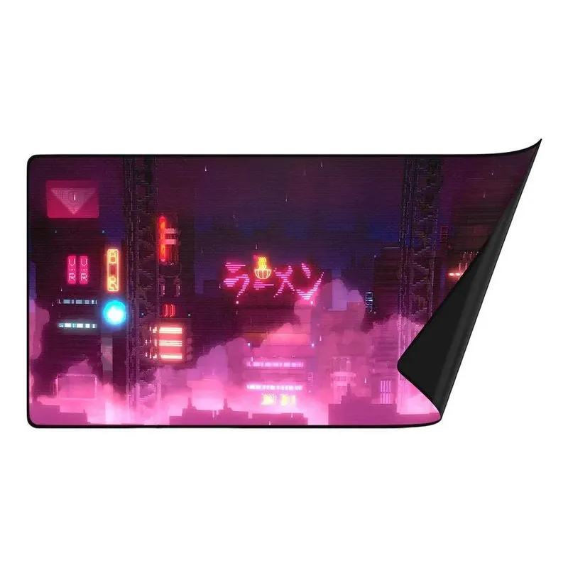 Mouse Pad Gamer 90x40cm: Precisão Imbatível - Cyberpunk 1950