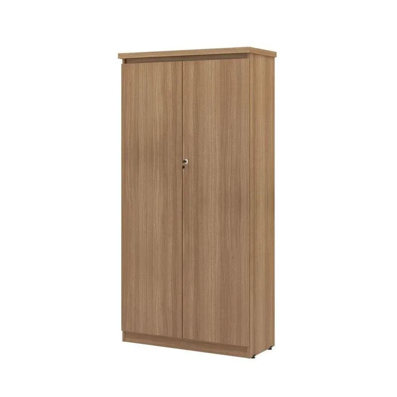 Armário Meraki Para Escritório Armênia 2 Portas MDP 82cm Montana Plata Móveis