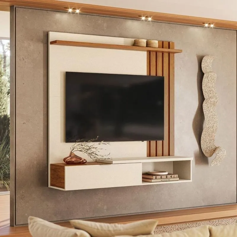 Home Suspenso Vegas 1.60m 65" 160cm MDP Off White Casah