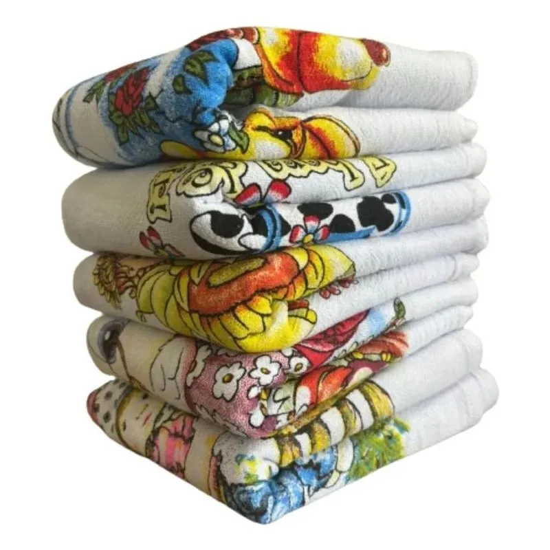 3x Pano De Prato Estampado Pé De Galinha Legitimo Dani 30 Pe