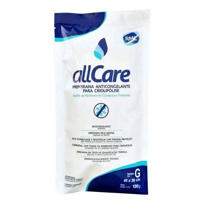 Kit 12 Membranas Anticongelante All Care Rmc Criolipólise G