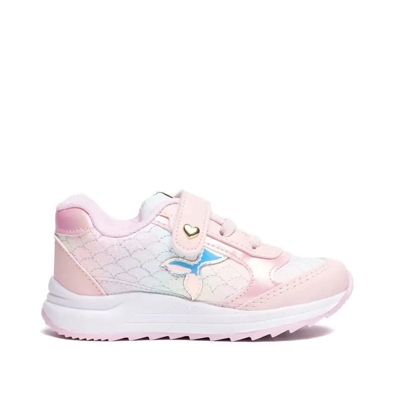 Tênis Infantil Brink Sereia Glitter Rosa - 30