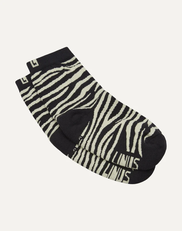 Mini Meia Zebra Chumbo U