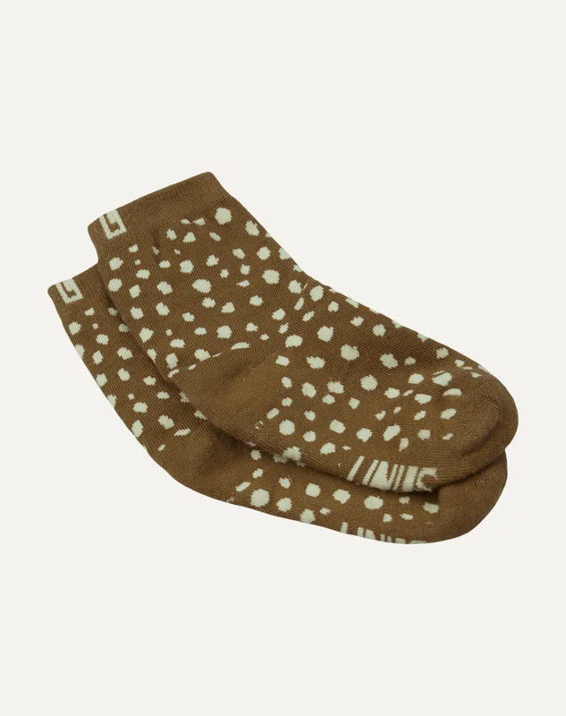 Mini Meia Chital Caramelo U