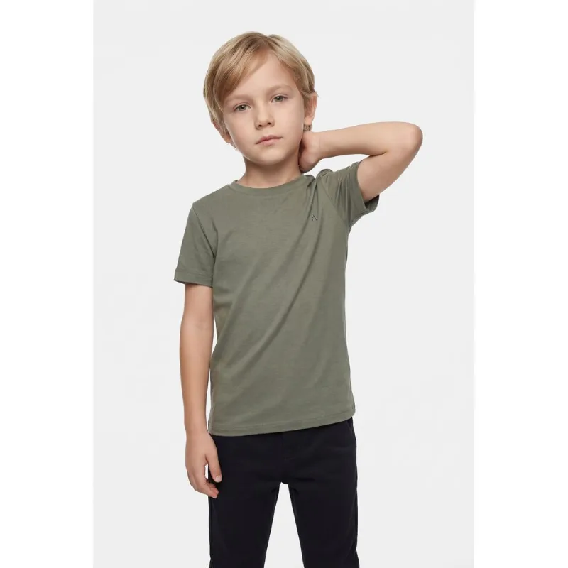 Camiseta Infantil Liquid Cotton Militar 117 - PP