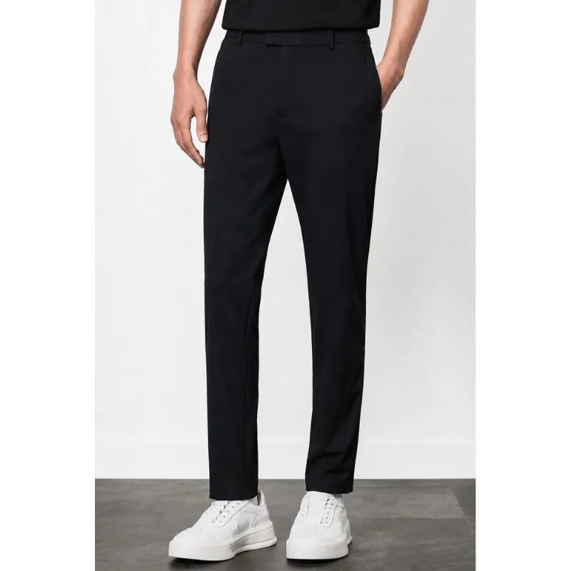 Calça Alfaiataria Malha Flex Preto - 38