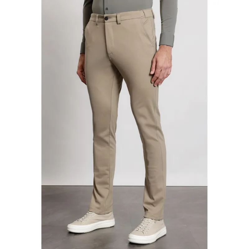 Calça Chino de Malha Moovex Fendi - 48