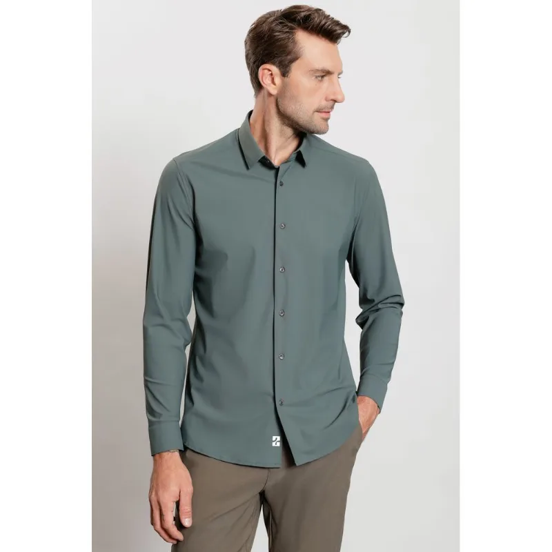 Camisa Manga Longa Urban Fresh Verde Militar - XGG