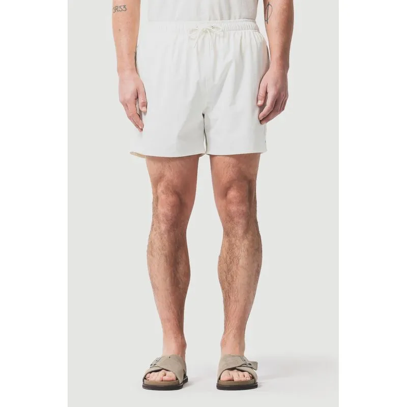 Shorts de Elástico Liso Maquinetado Off White - G