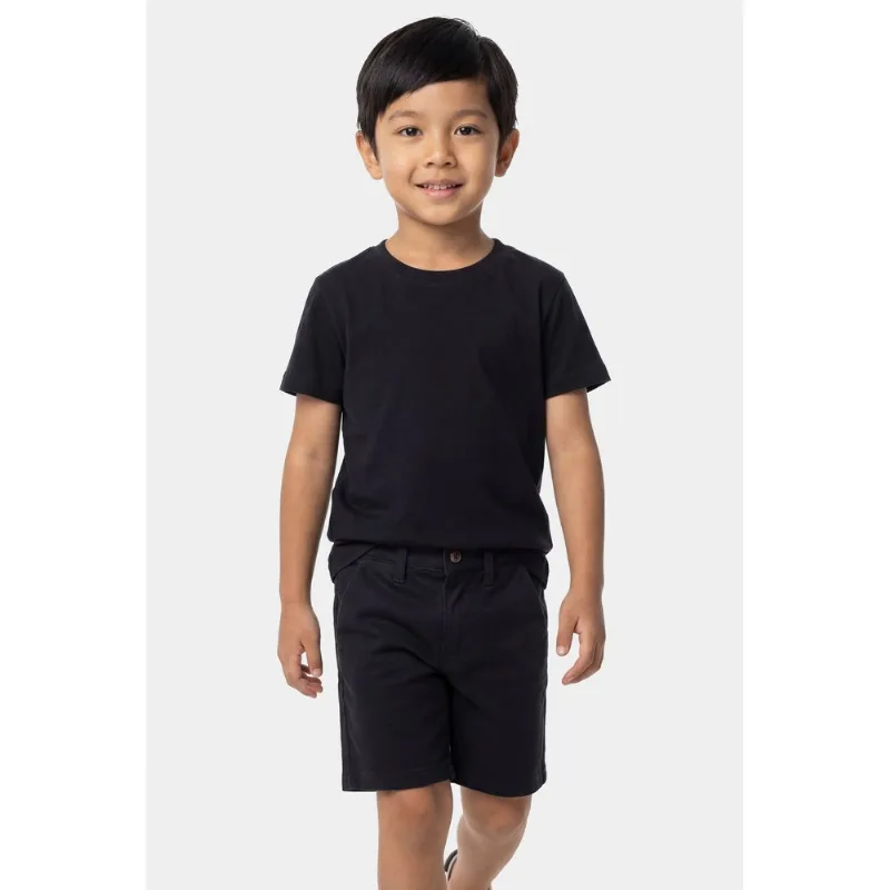 Camiseta Manga Curta Infantil Silk Since 95 Preto - PP