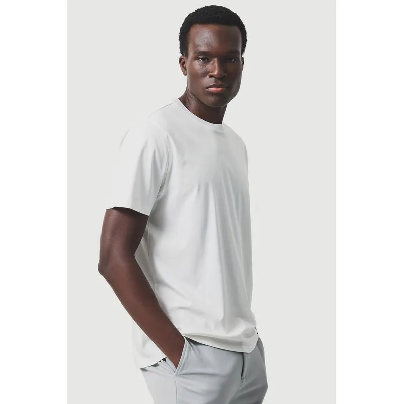 Camiseta Manga Curta Silk Blend Modal Off White - M