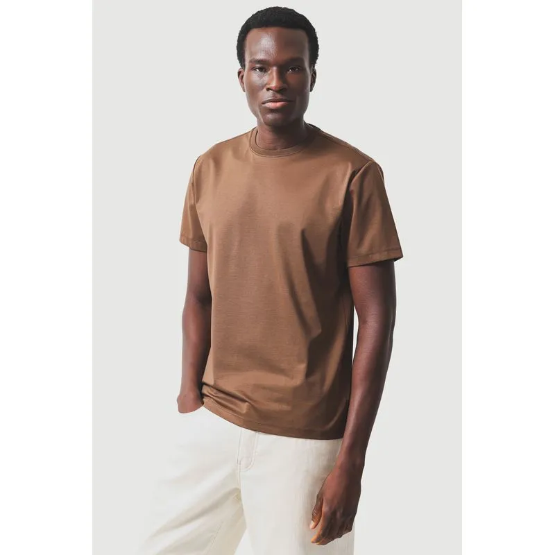 Camiseta Manga Curta A-70 Interlock Cacau 118 - M