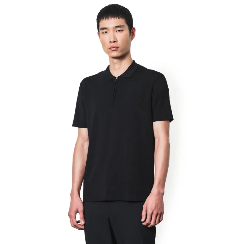 Polo Tricot Air Flow Knit Preto - M