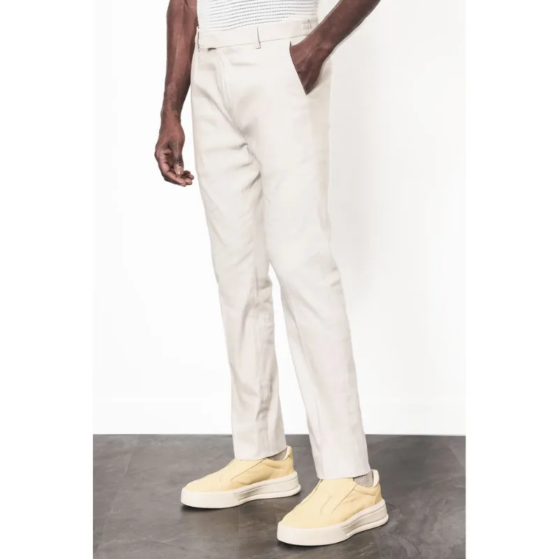 Calça Alfaiataria Linen Tech Flex Natural - 38