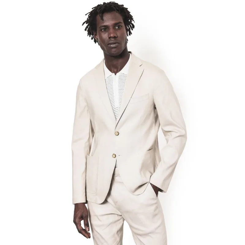Paletó Linen Tech Flex Natural - 56