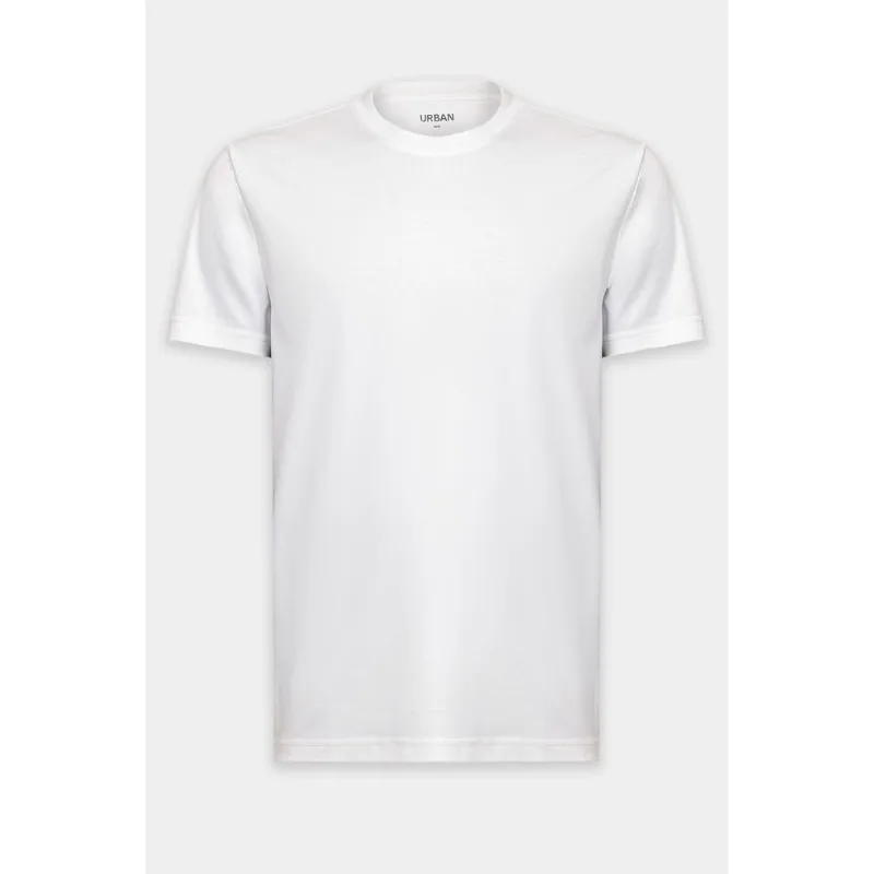 Camiseta Manga Curta Tencel Soft Branco - G