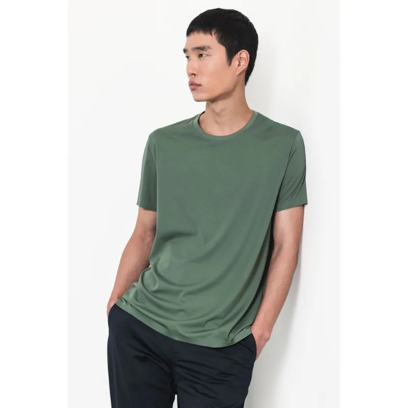 Camiseta Manga Curta Fusionada Menta - XGG