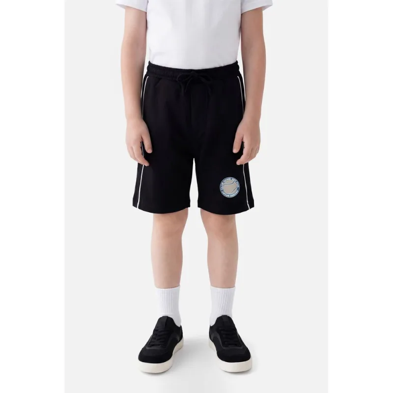 Bermuda Infantil Estampa Sport Preto - XPP