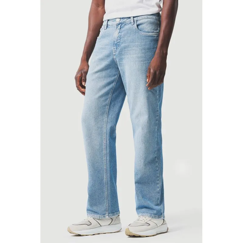 Calça Jeans Reta Clara Azul Claro - 46