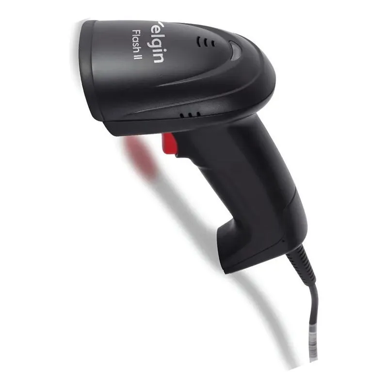 Leitor De Código De Barras Elgin 46flash2cbu0 Flash 1d Preto