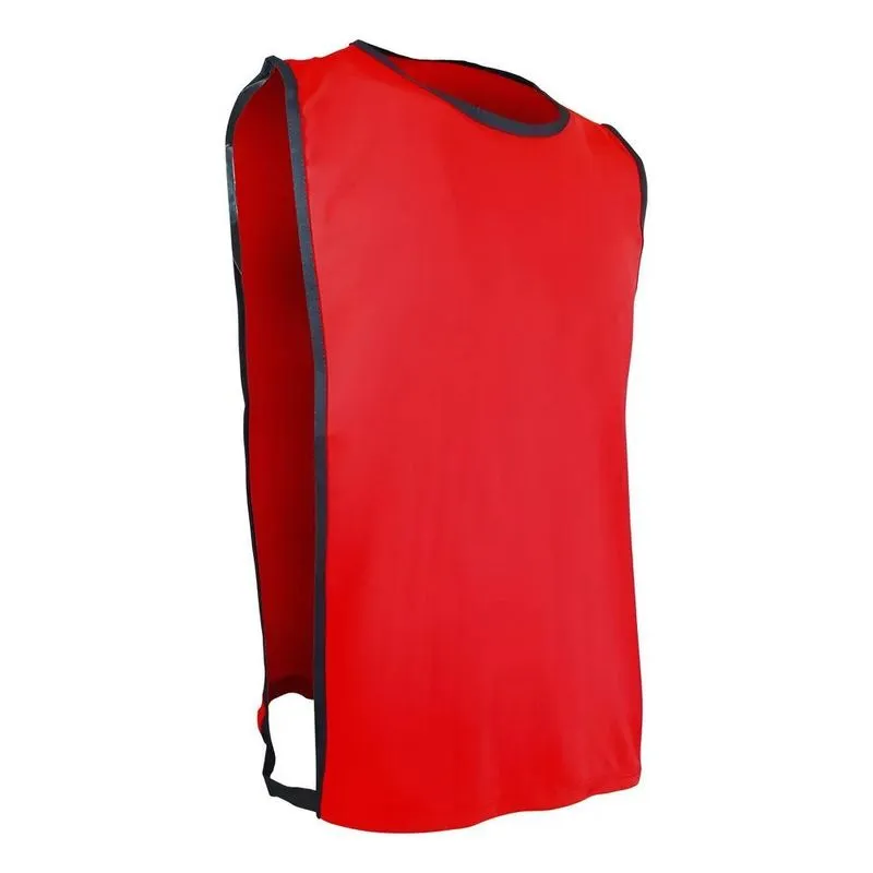 Kit 10 Coletes Esportivos Helanquinha Liso - Qual - Vermelho