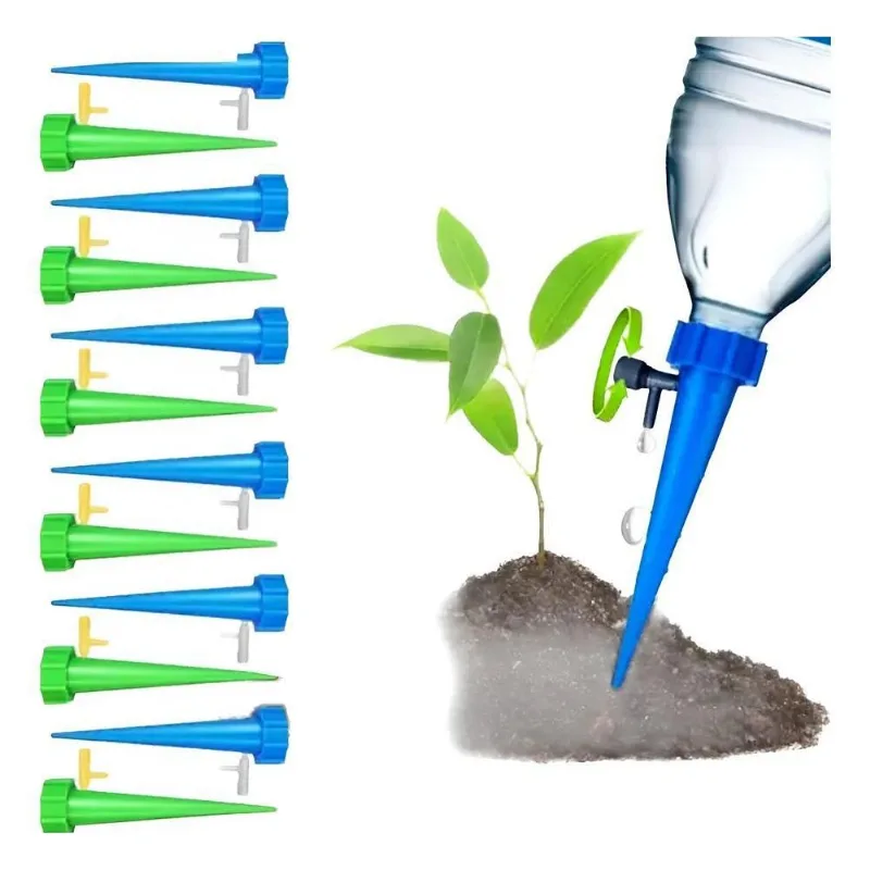 3x Kit 24 Gotejador Automático Acoplável Garrafa Pet Plantas