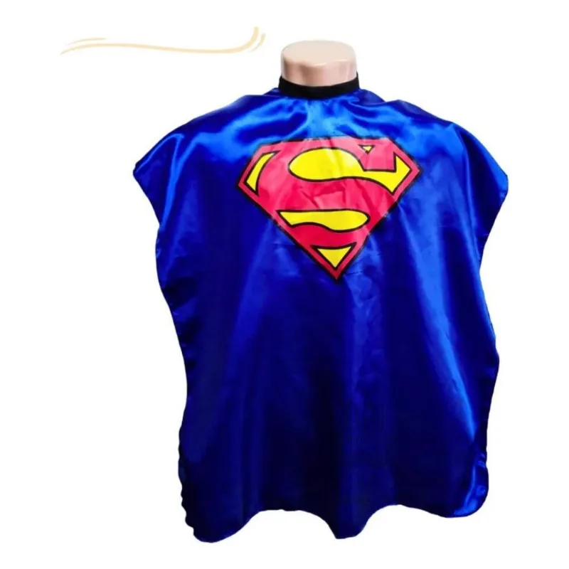 10x Capa De Corte Infantil Super Herois De Cetim Otima Qual