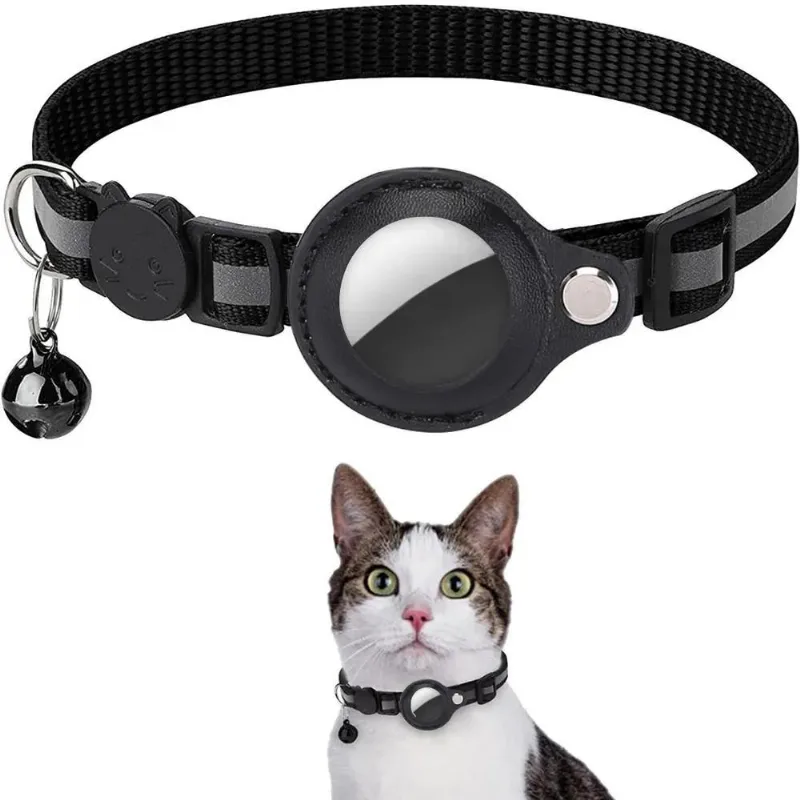 Coleira Pet Gato Gps Airtag Apple Placa Identificação