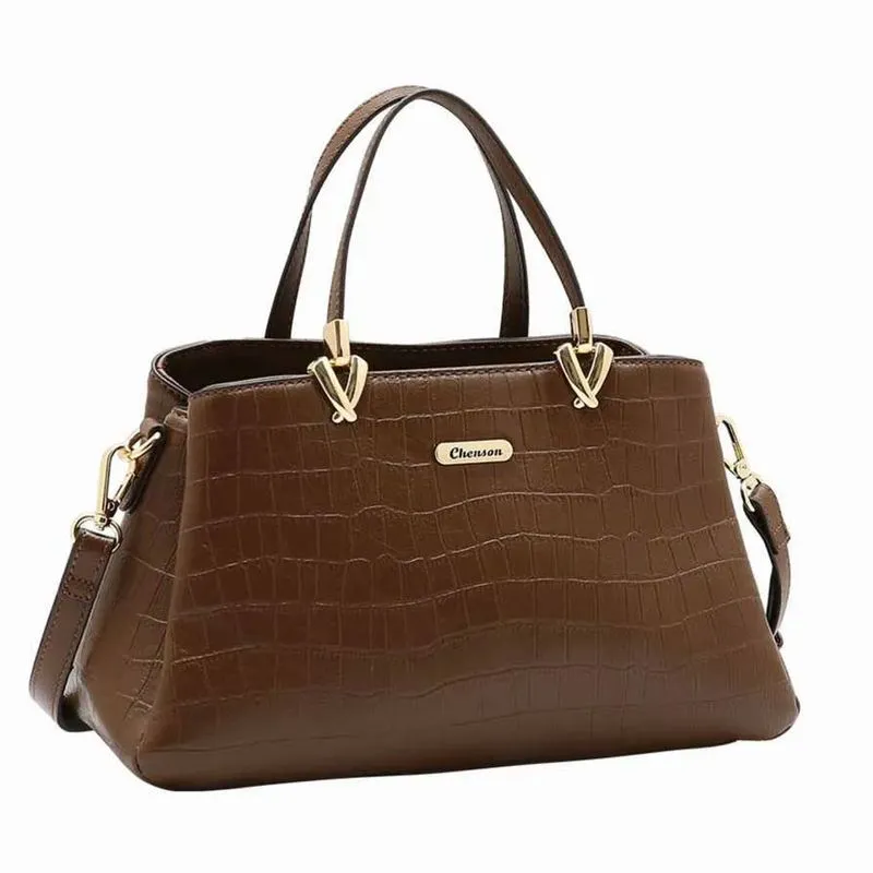 Bolsa de Mão Feminina Chenson Marrom 3485959 UNICO