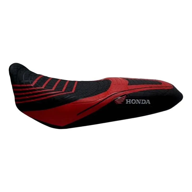 Capa De Banco Moto Cg Fan Titan Biz Cb 300 Pintura Vermelha