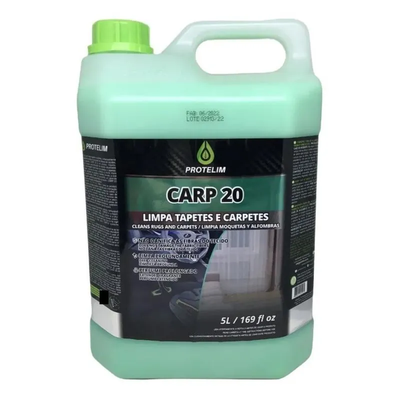 Limpa Carpete Tapetes Estofados Prot Carp-20 Protelim 5 L
