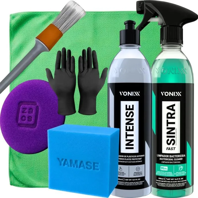 Produto Para Limpar Painel Sintra Fast + Intense Vonixx