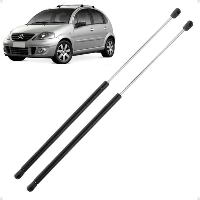 Par Amortecedor Tampa Traseira Citroen C3 2009