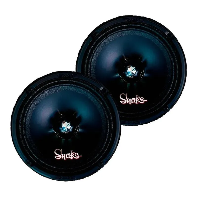 Par Alto Falante Snake Pro Esv280 6 Polegadas 280w Rms Médio