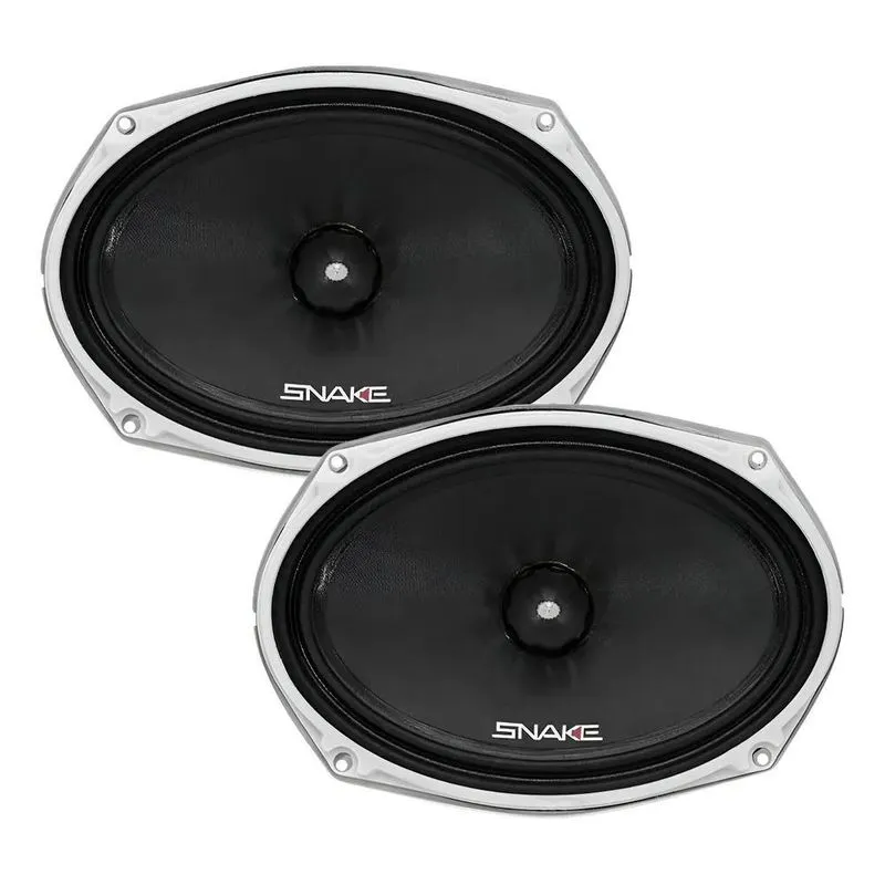Par Alto Falantes Woofer Snake Pro 6x9 Esv 220w Rms 4 Ohms
