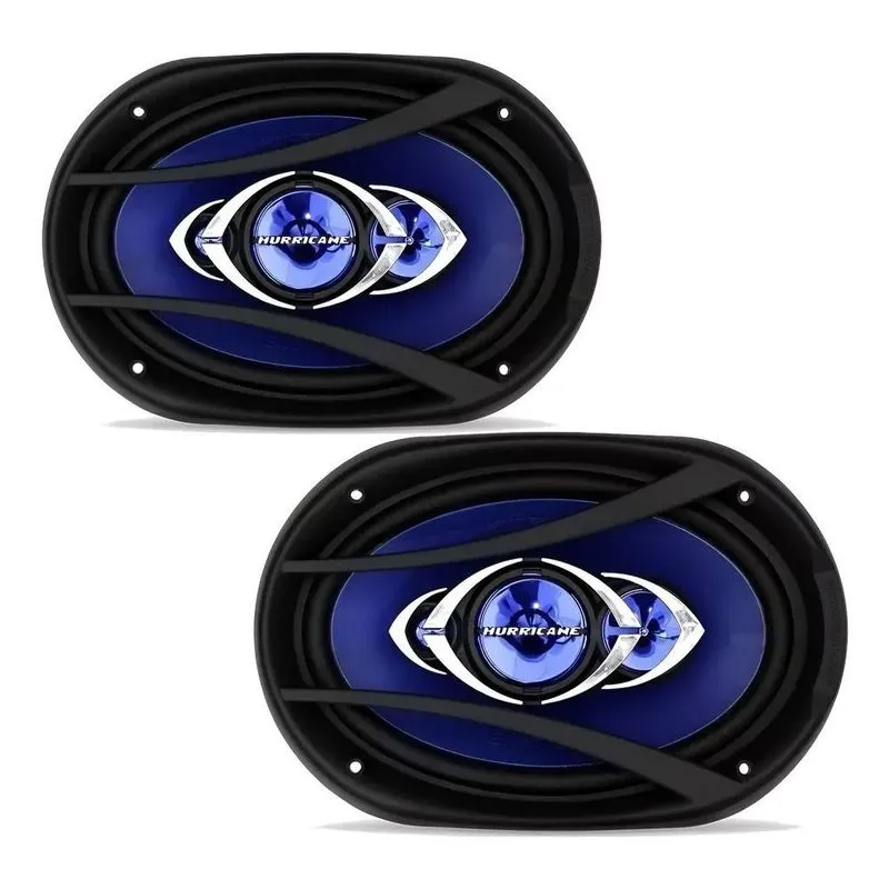 Tipo De Alto-falante Quadriaxial Hurricane Cm 69 Para Carro