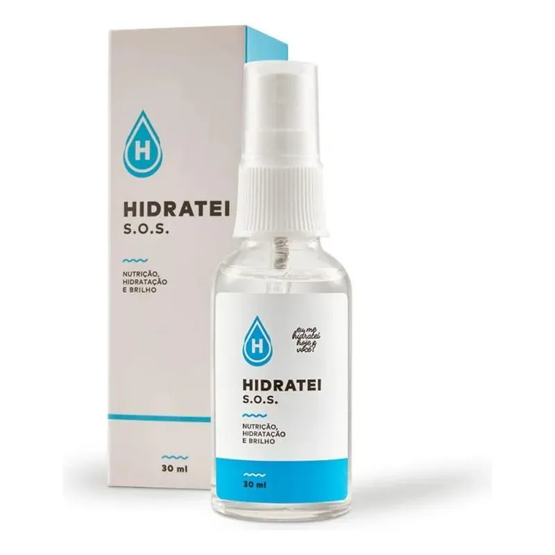 10x Hidratei Sérum S.o.s: Cabelo Bonito É Cabelo Hidratado