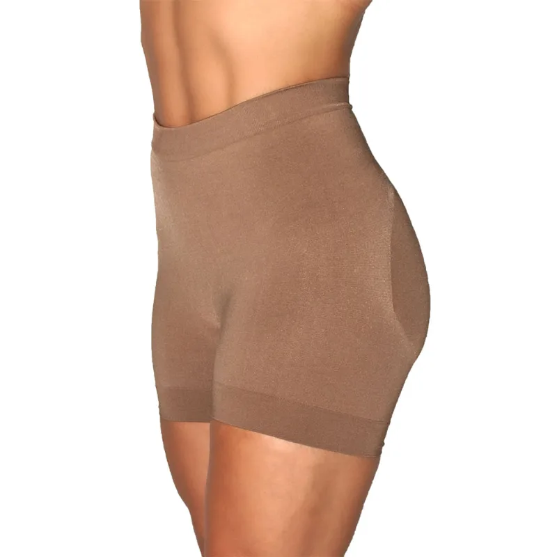 Short De Perna Sem Costura Cappuccino - DelRio