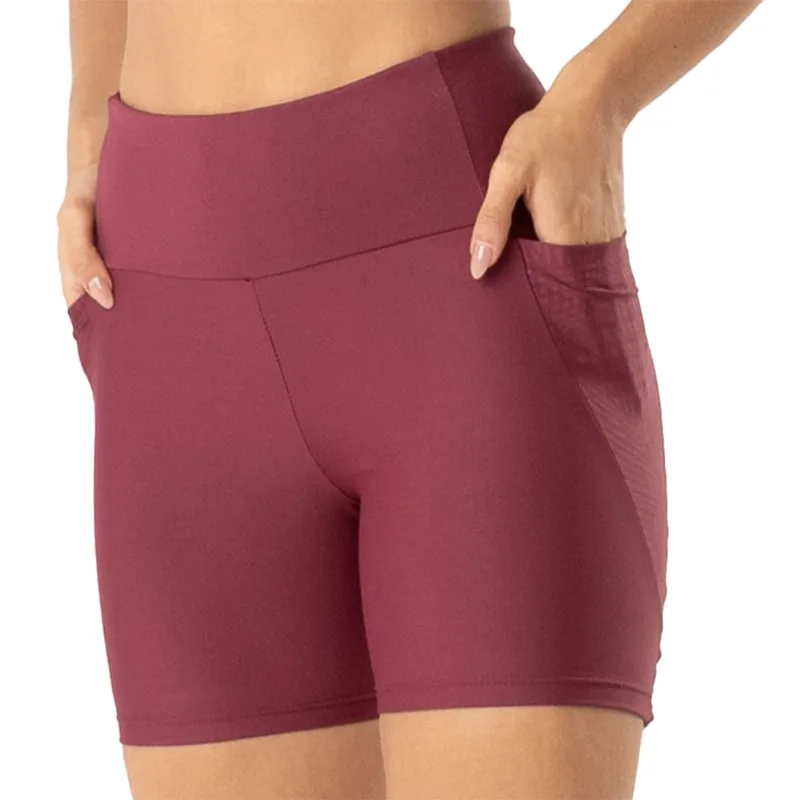 Bermuda Fitness Geometric e Diva Fit Merlot - DelRio