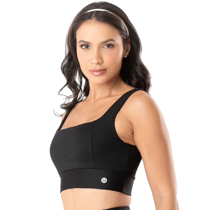 Top Fitness Geometric e Diva Fit Preto