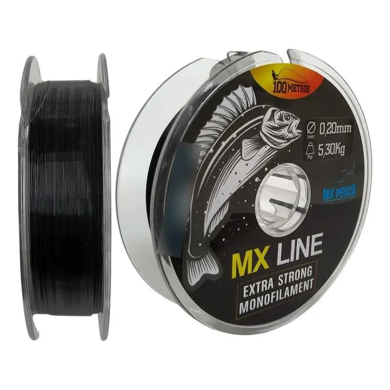 2x Melhor Linha De Pesca Nylon Monofilamento Forte Resistent